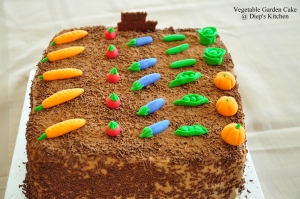 vegetable garden cake 2